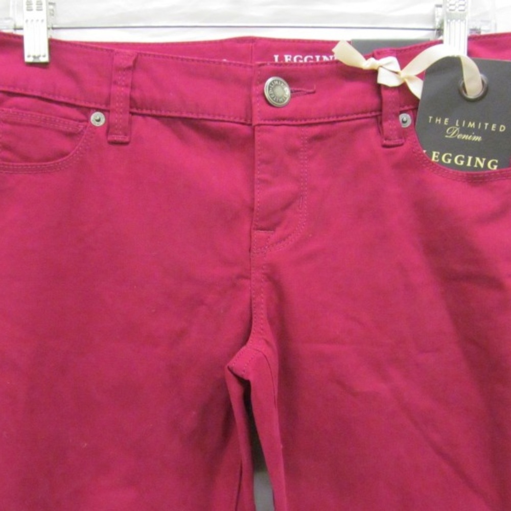 The Limited Fuschia Skinny Jeans 678 Size 0 NWT